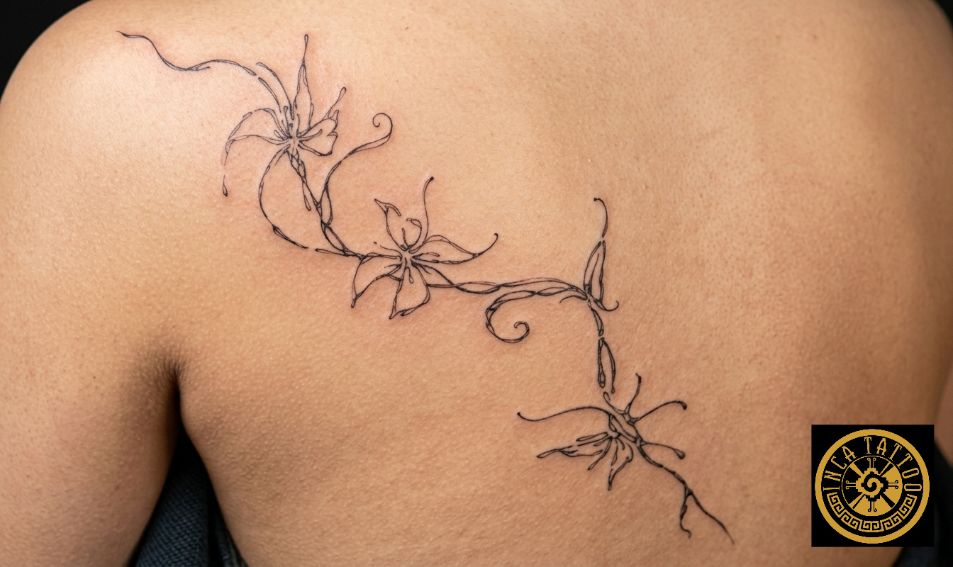 Tattoo_Fineline_Rücken