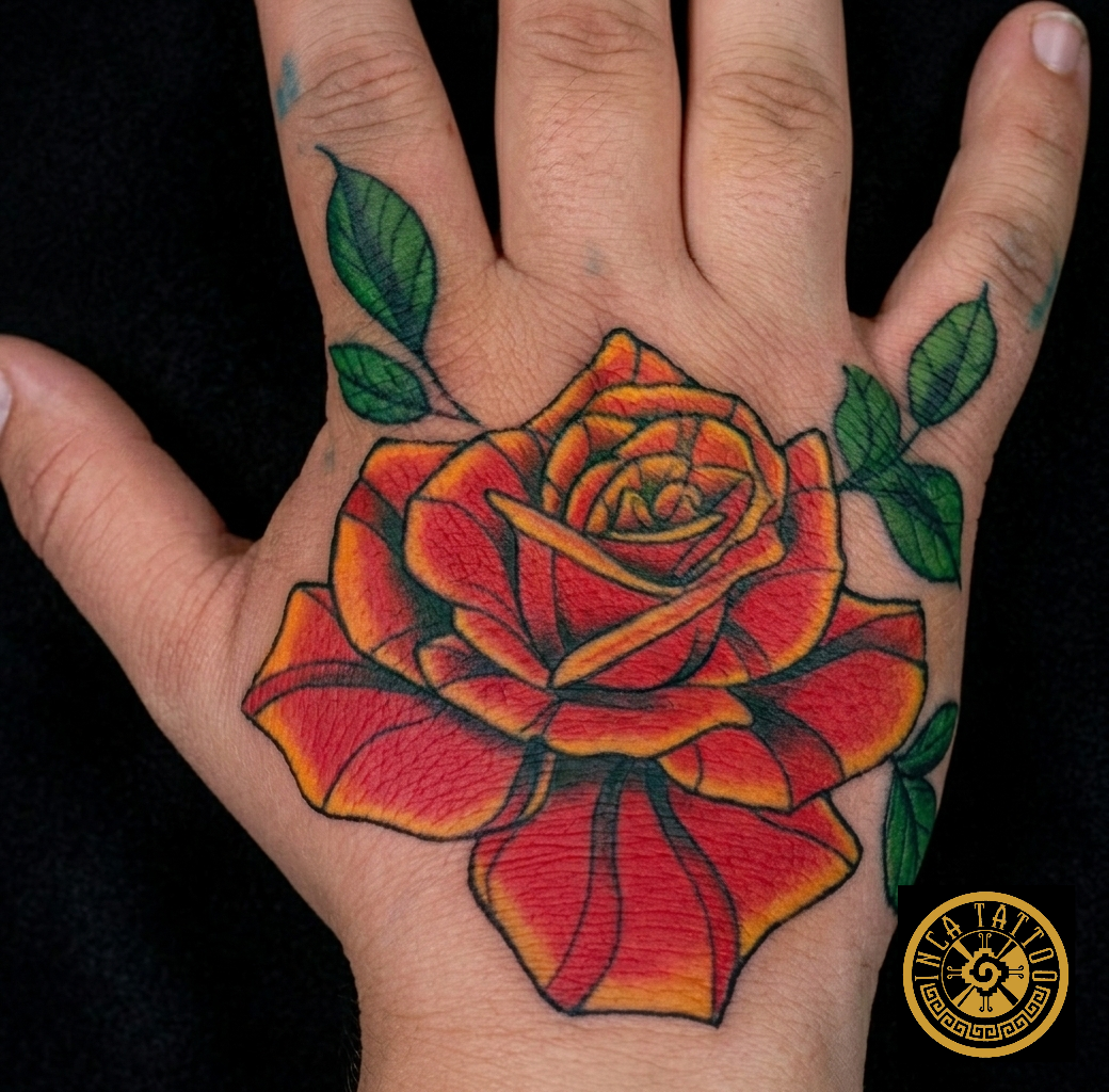 Tattoo_RoseHandorange